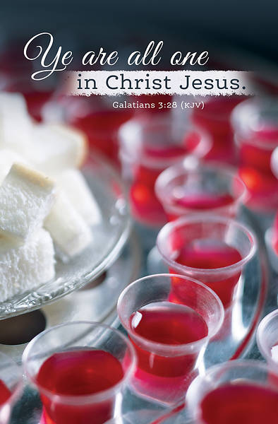 Picture of Ye Are All in Christ Jesus Communion Bulletin