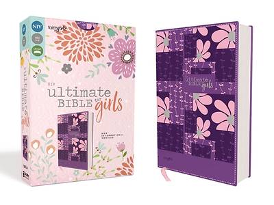 Picture of Niv, Ultimate Bible for Girls, Faithgirlz Edition, Leathersoft, Purple