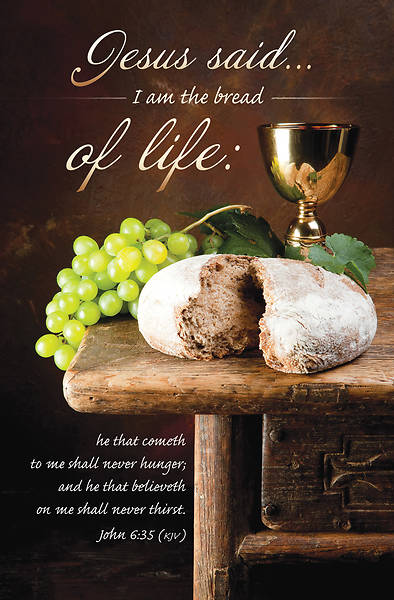 Picture of I am the Bread of Life Communion Bulletin