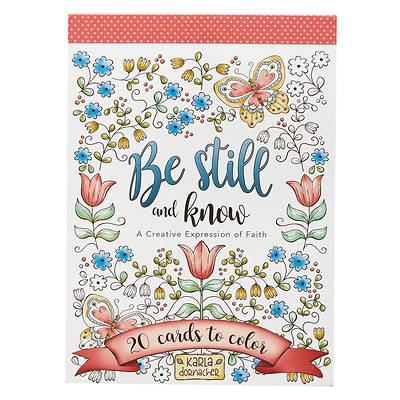 Picture of Coloring Cards Be Still & Know