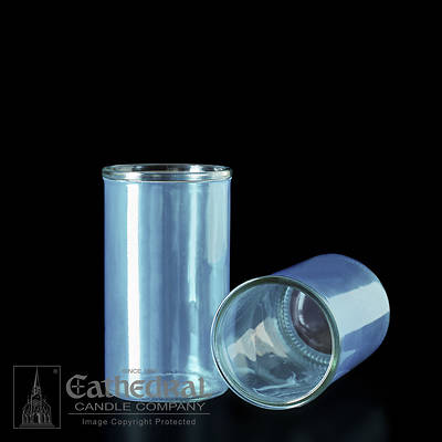 Picture of Cathedral Inserta-Lite 3-Day Reusable Glass Globe - Light Blue