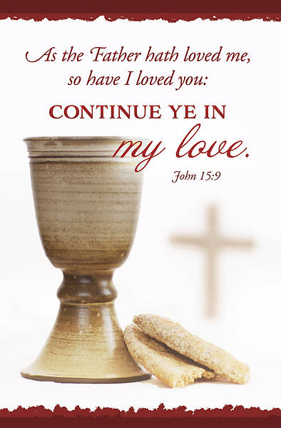 Picture of My Love Communion Regular Size Bulletin
