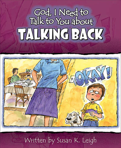 Picture of God I Need to Talk to You about Talking Back Pkg 6