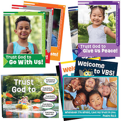 Picture of VBS 2024 Camp Firelight Decorating Poster Pack