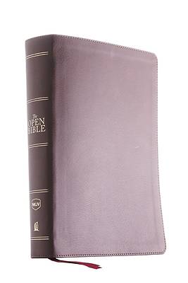 Picture of The NKJV, Open Bible, Imitation Leather, Brown, Red Letter Edition, Comfort Print