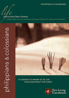 Picture of Life Application Bible Study - Philippians/Colossians