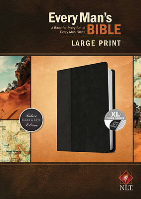 Picture of Every Man's Bible NLT, Large Print, Tutone