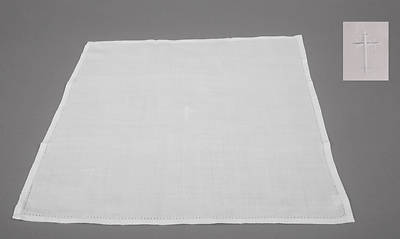 Picture of Cambric Linen Corporal with Latin Cross - Pack of 3