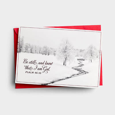 Picture of Be Still And Know Christmas Cards