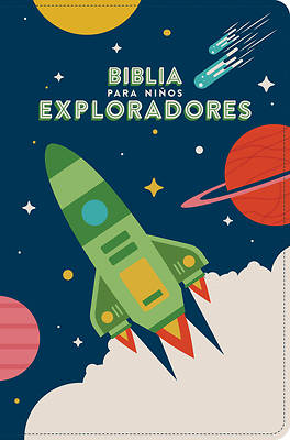 Picture of Rvr 1960 Biblia Para Niños Exploradores, Azul Cósmico Símil Piel