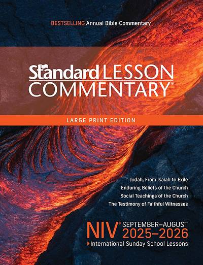 Picture of NIV Standard Lesson Commentary Large Print 2025-2026