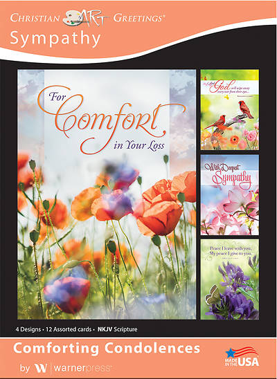 Picture of Comforting Condolences Sympathy Boxed Cards