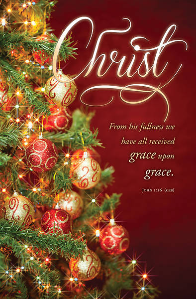 Picture of Christ Grace upon Grace Advent Bulletin