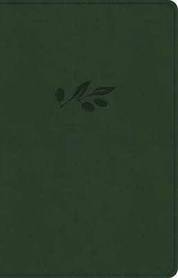 Picture of NASB Large Print Personal Size Reference Bible, Olive Leathertouch Indexed
