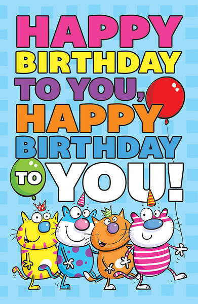 Picture of Happy Birthday To You Postcard