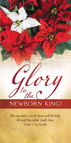Picture of Glory to the Newborn King Christmas Off Envelope