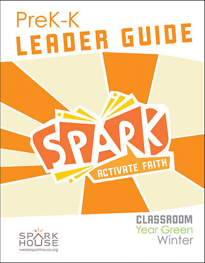 Picture of Spark Classroom PreK-K Leader Guide Year Green Winter