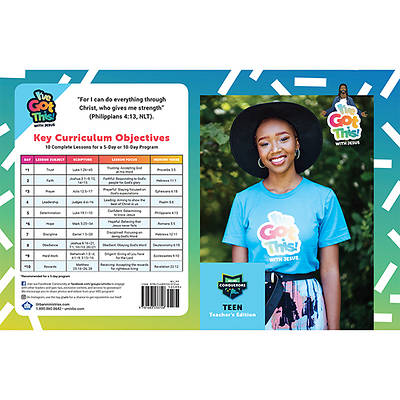 Picture of Vacation Bible School VBS 2022 I've Got This With Jesus Teen Teacher Guide