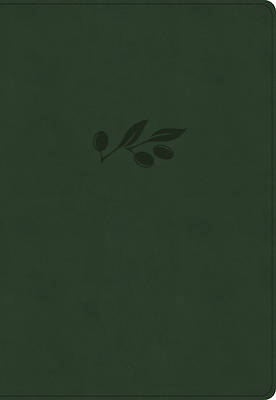 Picture of CSB Super Giant Print Reference Bible, Digital Study Edition, Olive Leathertouch, Indexed