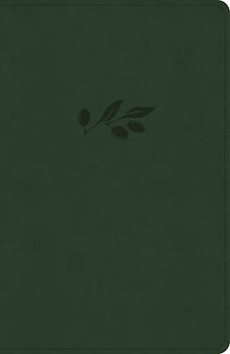 Picture of CSB Large Print Personal Size Reference Bible, Digital Study Edition, Olive Leathertouch, Indexed