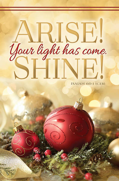 Picture of Arise! Shine! Christmas Bulletin