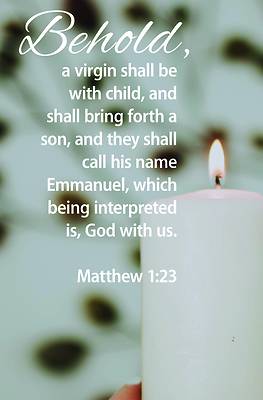 Picture of Advent God with Us Bulletin (Pkg 100) Advent