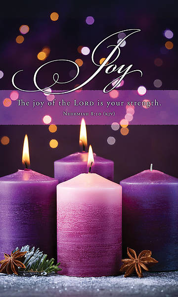 Picture of Banner Joy of the Lord Advent 3 x 5 Vinyl