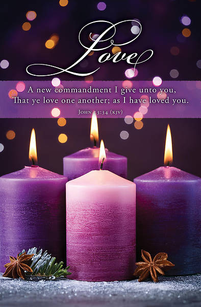 Picture of Love a New Commandment Advent Bulletin