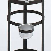 Picture of Koleys K445 6 Gallon Antique Black Holy Water Tank & Stand