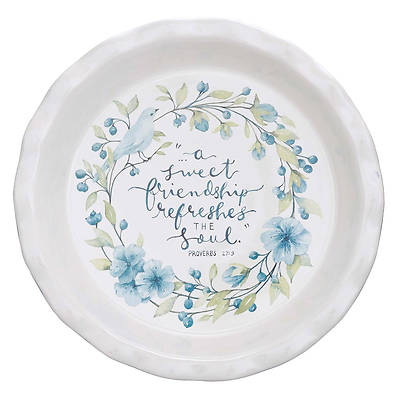 Picture of Pie Plate Sweet Friendship