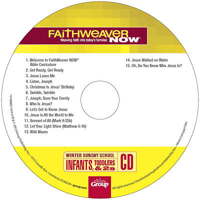 Picture of FaithWeaver NOW Infant-Toddler Two CD Winter 2025-2026