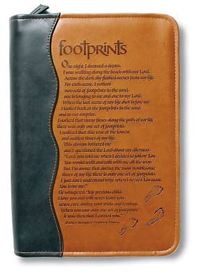 Picture of Bib Cover Footprints Italian Duo - Tone Medium Size