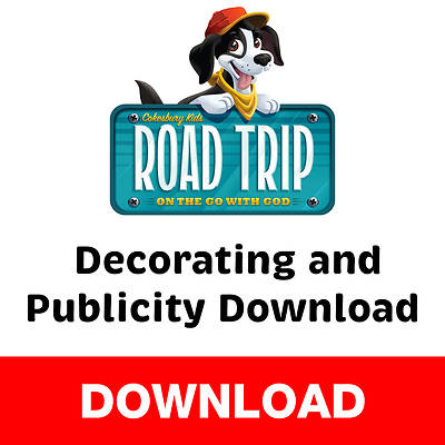 Picture of VBS 2025 Road Trip Decorating and Publicity Download