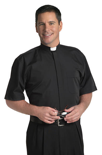 Picture of Murphy Men's Short Sleeve Tab Collar Clergy Shirt