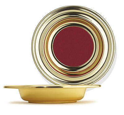 Picture of Artistic Offering Plate with Plain Pad - Medium