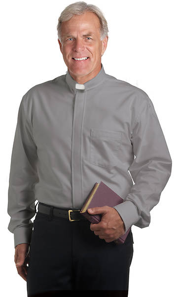 Picture of Murphy Men's Long Sleeve Tab Collar Clergy Shirt