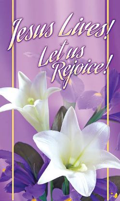 Picture of Jesus Lives! Easter 3' x 5' Fabric Banner