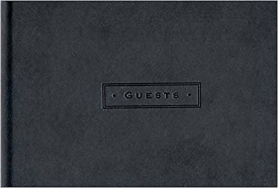 Picture of Classic Black Guest Book