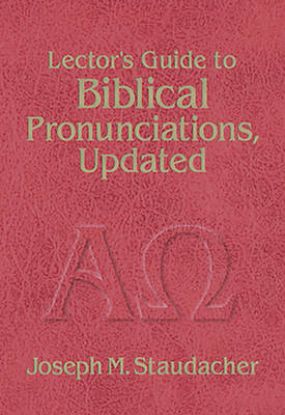 Picture of Lector's Guide to Biblical Pronunciations