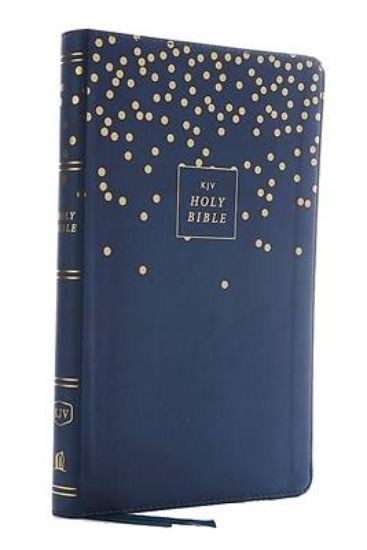 Picture of Kjv, Thinline Bible Youth Edition, Leathersoft, Blue, Red Letter Edition, Comfort Print