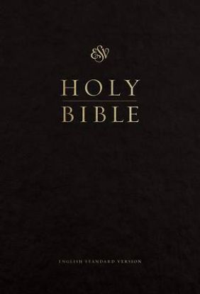 Picture of ESV Pew and Worship Bible, Large Print (Black)