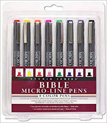 Picture of Bible Micro-Line Color Pens (8-Piece Set)