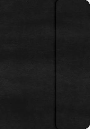 Picture of KJV Large Print Compact Reference Bible, Black Leathertouch with Magnetic Flap