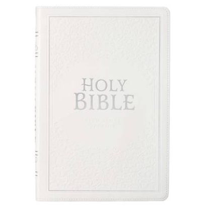 Picture of KJV Thinline White Wedding Bible