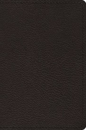 Picture of ESV Preaching Bible, Verse-By-Verse Edition (Goatskin, Black)