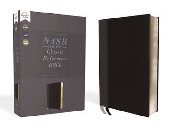 Picture of Nasb, Classic Reference Bible, Leathersoft, Black, Red Letter, 1995 Text, Comfort Print