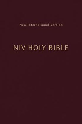 Picture of Niv, Holy Bible, Compact, Paperback, Burgundy, Comfort Print