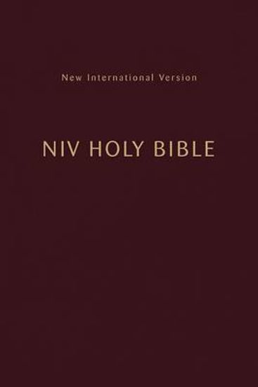 Picture of Niv, Holy Bible, Compact, Paperback, Burgundy, Comfort Print