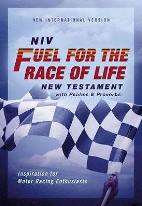 Picture of Niv, Fuel for the Race of Life New Testament with Psalms and Proverbs, Pocket-Sized, Paperback, Red Letter, Comfort Print