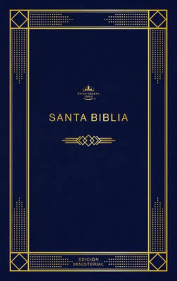 Picture of Rvr 1960 Biblia Edición Ministerial, Negro Tapa Suave